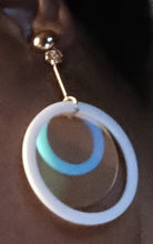 Load image into Gallery viewer, Acrylic clip on Multi hoop earrings Kargo Fresh
