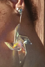 Load image into Gallery viewer, Acrylic pop art clip on earrings Kargo Fresh
