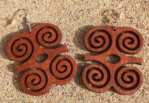 Adinkra Symbol Earrings Kargo Fresh