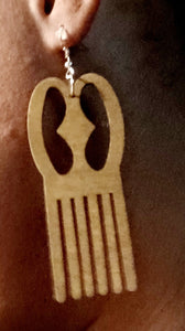 Adinkra symbol Pick Earrings Kargo Fresh