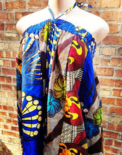 Load image into Gallery viewer, African Patchwork 2 in 1 Skirt and Sundress  Free Size Kargo Fresh
