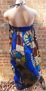 African Patchwork 2 in 1 Skirt and Sundress  Free Size Kargo Fresh