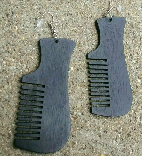 Afro Comb Earrings Kargo Fresh