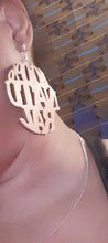 Load image into Gallery viewer, Afrocentric 100% Natural Statement Earrings Kargo Fresh
