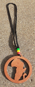 Afrocentric Africa Mens Adjustable Necklace Kargo Fresh