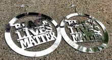 Load image into Gallery viewer, Afrocentric Black Lives Matter Earrings Kargo Fresh
