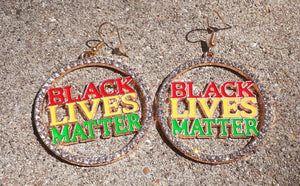 Afrocentric Black Lives Matter Earrings Kargo Fresh