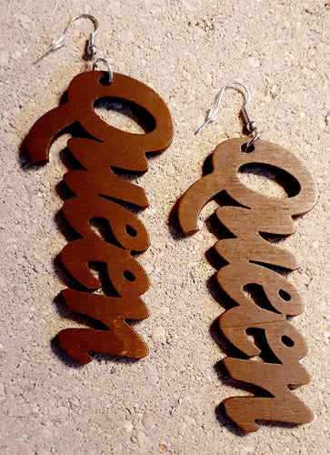 Afrocentric Queen Graffiti Earrings Kargo Fresh