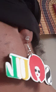 Afrocentric SOUL Statement Earrings Kargo Fresh