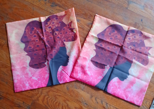 Afrocentric Throw Pillow Cover Set New Kargo Fresh