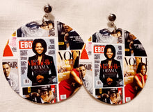 Load image into Gallery viewer, Afrocentric Wooden  Clip On Earrings Kargo Fresh

