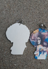 Load image into Gallery viewer, Afrocentric Wooden  Clip On Earrings Kargo Fresh
