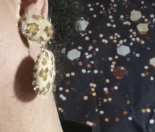 Load image into Gallery viewer, Animal print faux fur clip ons Kargo Fresh
