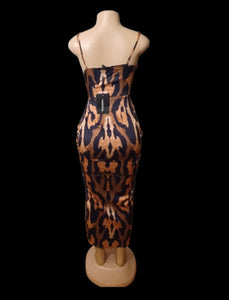 Animal print maxi dress new 4 Kargo Fresh