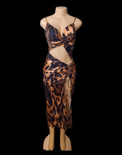 Load image into Gallery viewer, Animal print maxi dress new 4 Kargo Fresh
