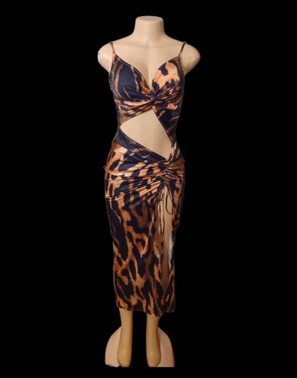 Animal print maxi dress new 4 Kargo Fresh