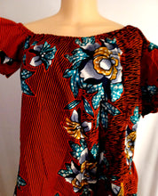 Load image into Gallery viewer, Ankara Baby Doll Mini Dress M/L Kargo Fresh
