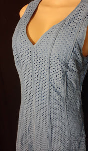 Ann Taylor Eyelit Casual Midi Dress Size 12 Petites Kargo Fresh