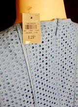 Load image into Gallery viewer, Ann Taylor Eyelit Casual Midi Dress Size 12 Petites Kargo Fresh
