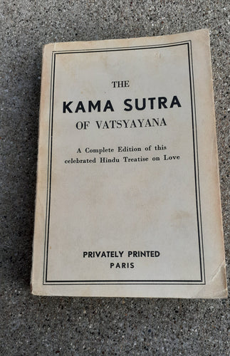 Antique Kama Sutra of Vatsyayana 1959 Paris Kargo Fresh