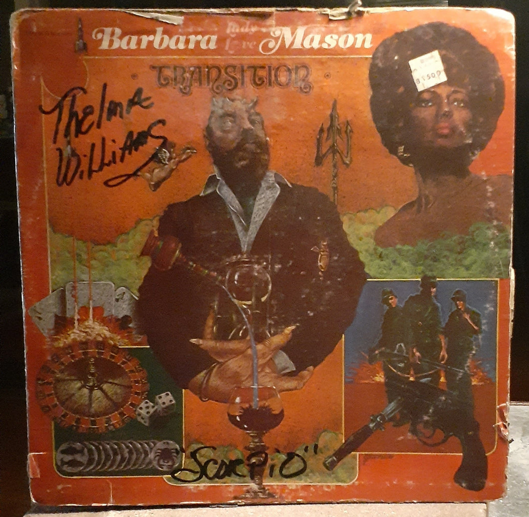 Barbara Mason - Transition 33 RPM Lp 1974 original pressing Kargo Fresh
