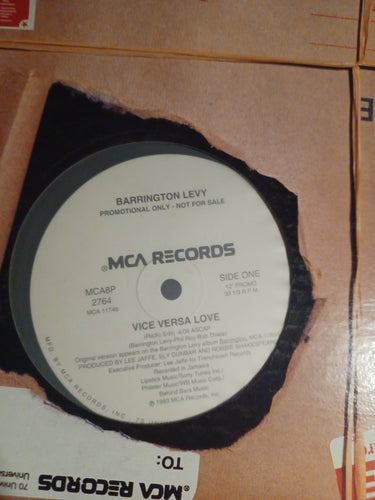 Barrington Levy Vice Versa Love PROMO SINGLE Vinyl Kargo Fresh