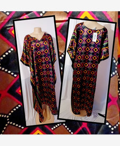 Beautiful  Afrocentric Kaftan Free Size Kargo Fresh