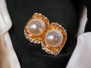 Beautiful Faux Pearl Stud Clip On Earrings Kargo Fresh