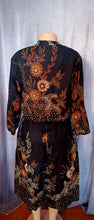 Load image into Gallery viewer, Beautiful Vintage Batik Halter Dress and Balero Set New L Kargo Fresh
