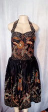 Load image into Gallery viewer, Beautiful Vintage Batik Halter Dress and Balero Set New L Kargo Fresh
