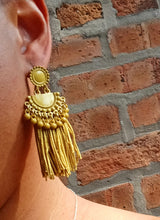 Load image into Gallery viewer, Beautiful boho tassel earrings Kargo Fresh
