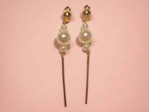 Beautiful handmade  Pearl Clip On Earrings Kargo Fresh