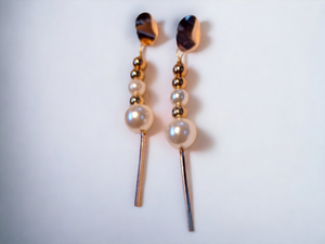 Beautiful handmade  Pearl Clip On Earrings Kargo Fresh