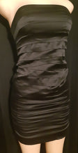 Load image into Gallery viewer, Bebe Black Silk Spandex Cocktail Dress Size Small Kargo Fresh
