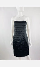 Load image into Gallery viewer, Bebe Black Silk Spandex Cocktail Dress Size Small Kargo Fresh
