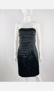 Bebe Black Silk Spandex Cocktail Dress Size Small Kargo Fresh