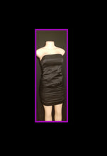 Load image into Gallery viewer, Bebe Black Silk Spandex Cocktail Dress Size Small Kargo Fresh
