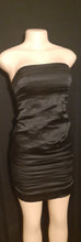 Load image into Gallery viewer, Bebe Black Silk Spandex Cocktail Dress Size Small Kargo Fresh
