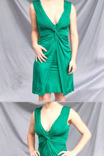 Load image into Gallery viewer, Bebe Rayon Spandex Midi Dress Size XS Kargo Fresh
