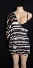 Load image into Gallery viewer, Bebe Silk Asymmetric Shoulder Dress Size XS Kargo Fresh
