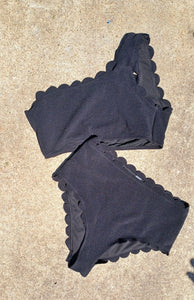 Black High Waist Bikini Size L Kargo Fresh