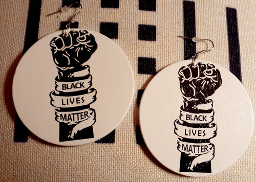 Black Lives Matter Earrings Kargo Fresh