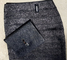 Load image into Gallery viewer, Black Sparkle Skirt and Clutch Set Size Medium Kargo Fresh
