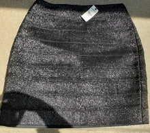 Load image into Gallery viewer, Black Sparkle Skirt and Clutch Set Size Medium Kargo Fresh
