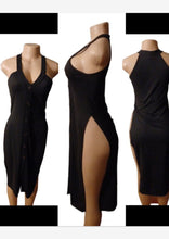 Load image into Gallery viewer, Black cami dress Small Kargo Fresh
