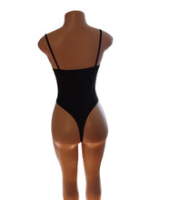 Load image into Gallery viewer, Black cut out bodysuit new small Kargo Fresh
