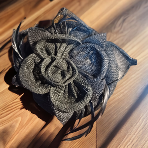 Black fascinator hat New Kargo Fresh