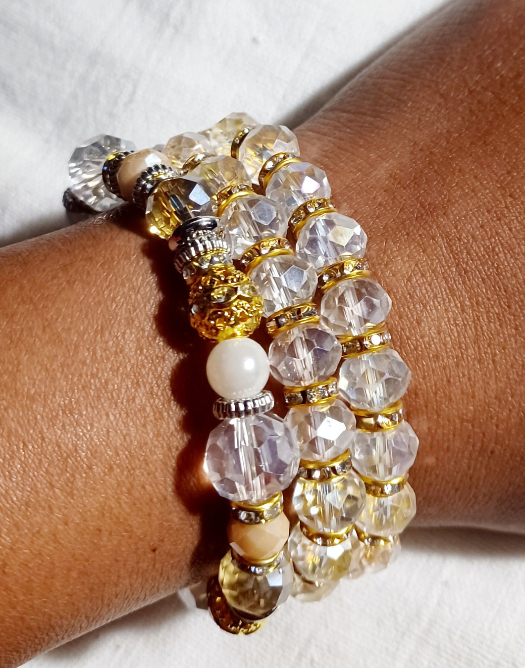 Blingy Handmade Beaded Layering Bracelet Set Kargo Fresh