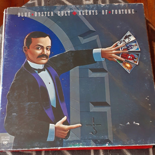 Blue Oyster Cult  - Agents of Fortune   33 RPM Lp 1976 Kargo Fresh