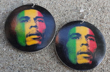 Load image into Gallery viewer, Bob Marley themed sundress and earrings set New XL Kargo Fresh
